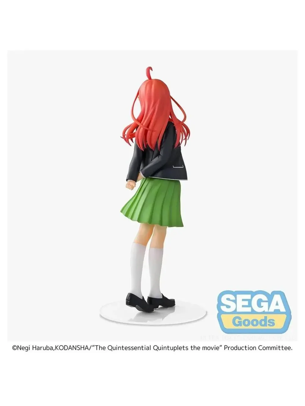 Sega Itsuki Nakano Figure Unisex OS Red New Quintessential Quintuplets SPM